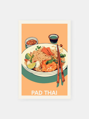 Delicious Pad Thai Poster