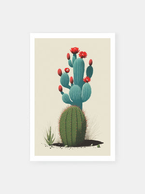 Desert Flora Art Poster