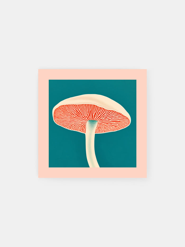 Ektachrome Mushroom Poster