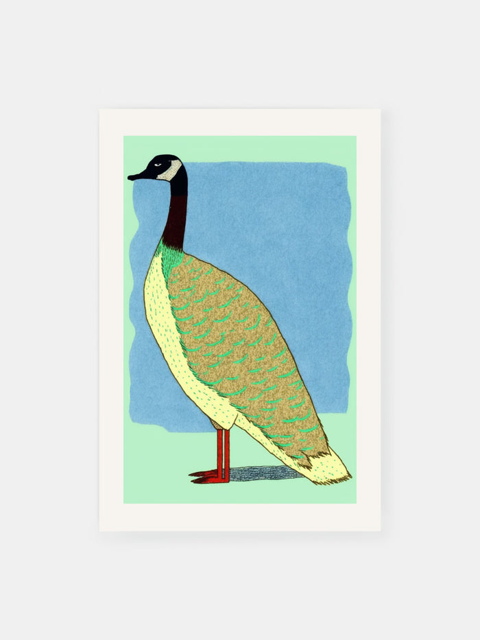 Emerald Goose Pond Poster