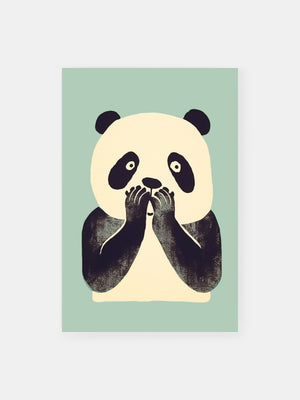 Emotional Panda Dreams Poster
