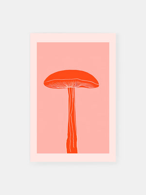 Fairy Tale Mushroom Poster