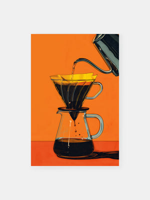 Filterkaffee Wandkunst Poster