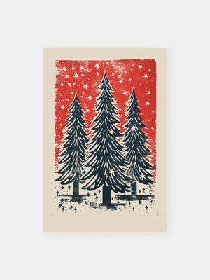 Forest Greetings Poster