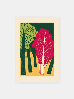 Garten Frischer Wald Poster