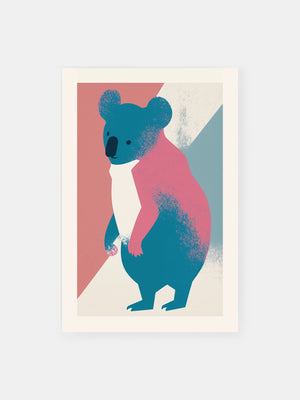 Graphic Koala Poster