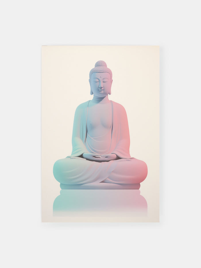 Harmony Pastel Buddha Poster