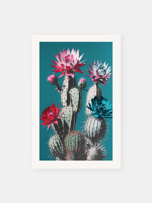 Hyperreal Cactus Poster