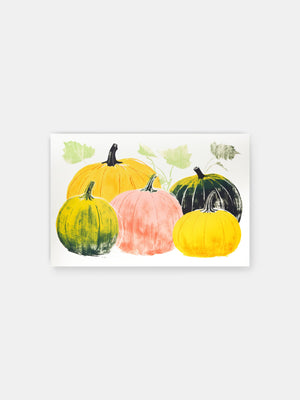 Pumpkin Fall Charm Poster