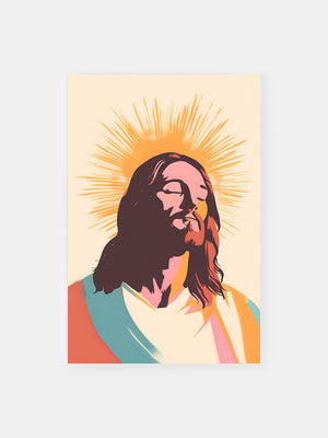 Jesus is King Christianity Poster
