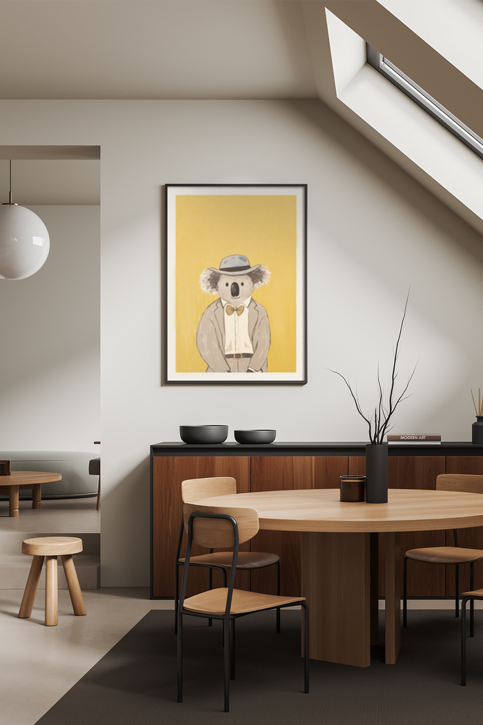 Stylish Koala Poster - Klumo Shop