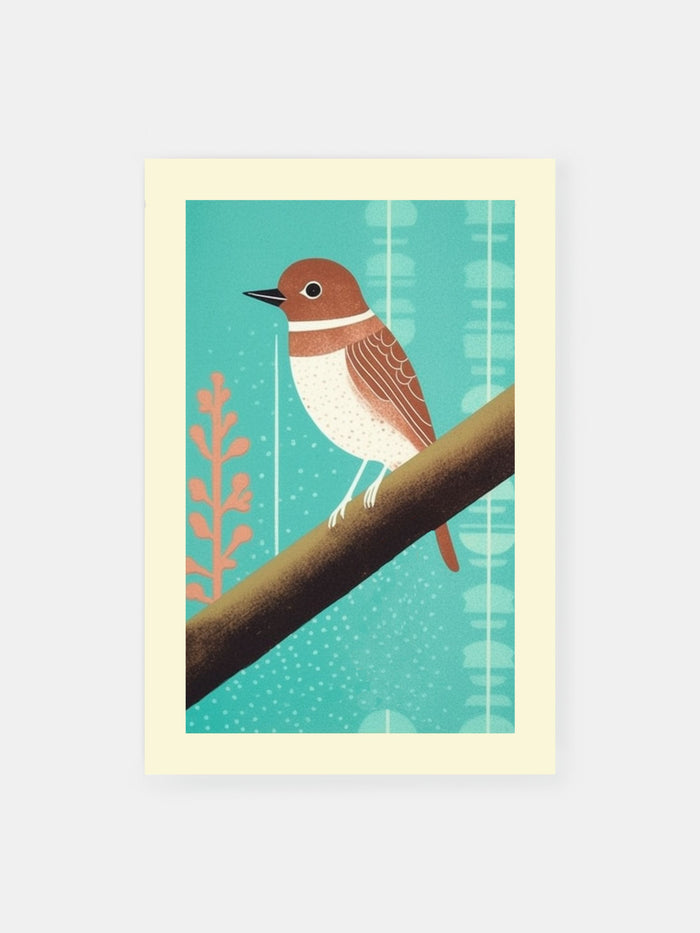 Little Brown Bird Poster