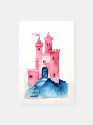 Mittelalterliche Burg Träume Poster