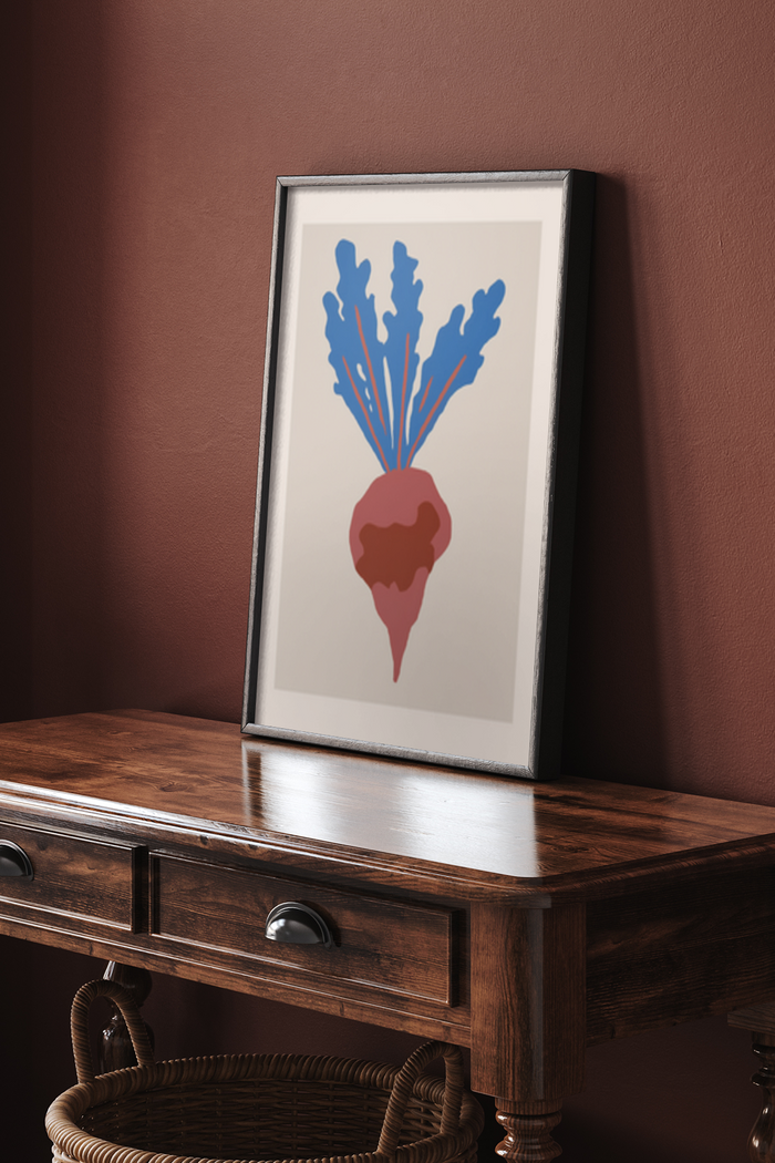 Vitroot Poster Bold Beetroot Poster - Klumo Shop