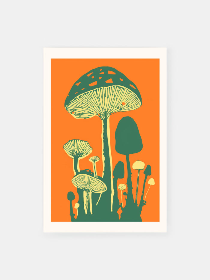 Mushroom Mystery Poster