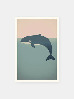 Oceanic Giant Whale Poster
