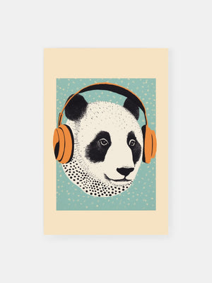 Panda Jazz Groove Poster