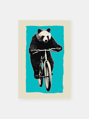 Panda Pop Cycle Poster