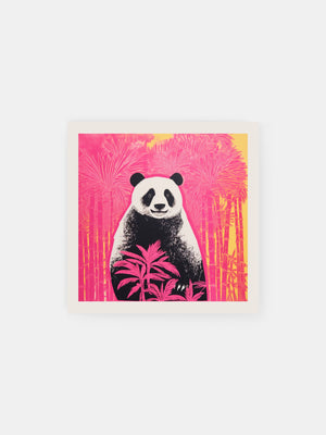 Panda Pop Jungle Poster