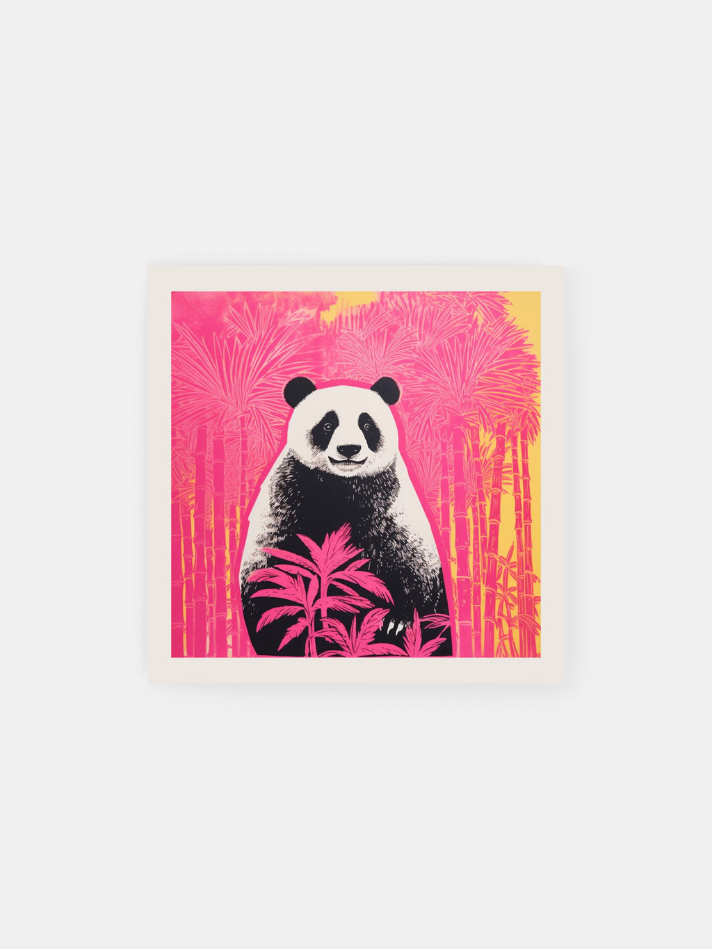 Panda Pop Jungle Poster - Klumo Shop