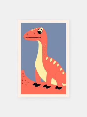 Pink Dinosaur Poster