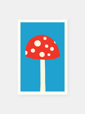 Playful Fungus Poster