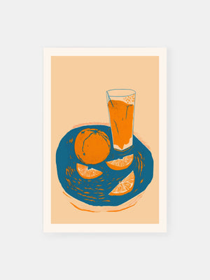 Refreshing Citrus Squeeze Poster