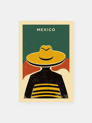 Retro Mexican Heritage Poster