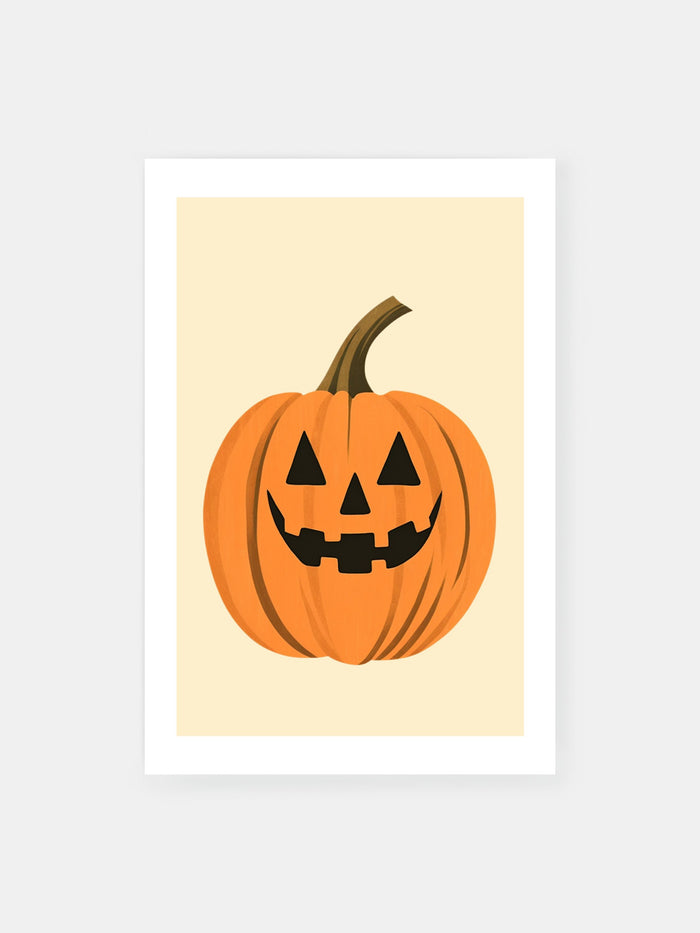 Halloween Kürbis Poster