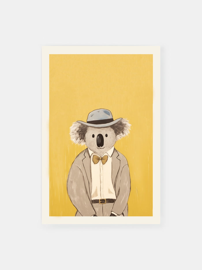 Stylish Koala Poster