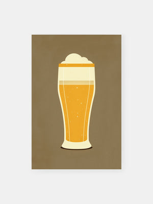 Sunsoaked Beer Brew Poster