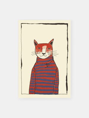 Sweater Cat Poster