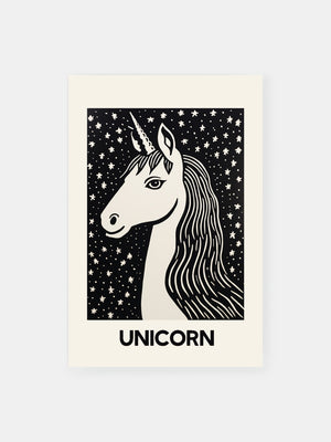 Universe Unicorn Poster