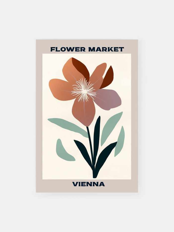 Vienna Flower Bloom Poster