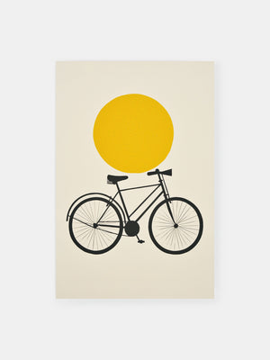 Vintage Fahrrad Reise Poster