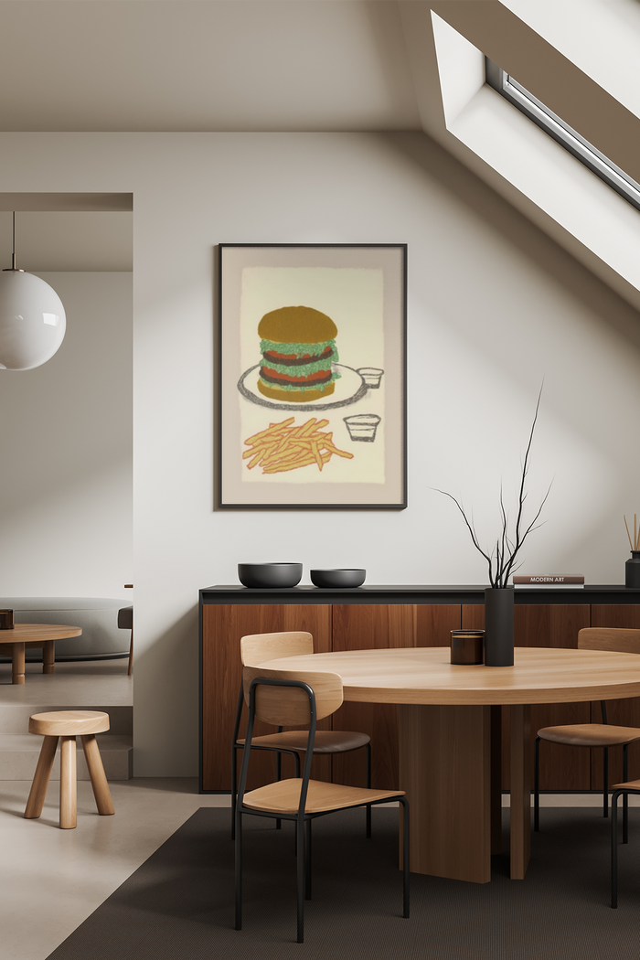 Burger Teller Poster