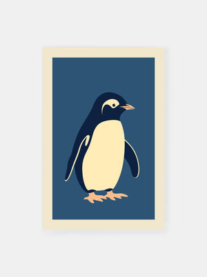 Vintage Penguin Poster