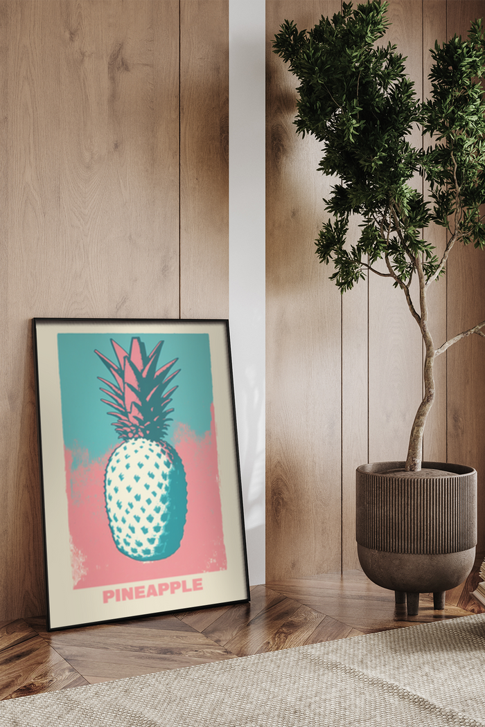 bonsai pineapple tree Pop Pineapple Poster