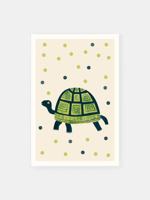 Vintage Turtle Poster