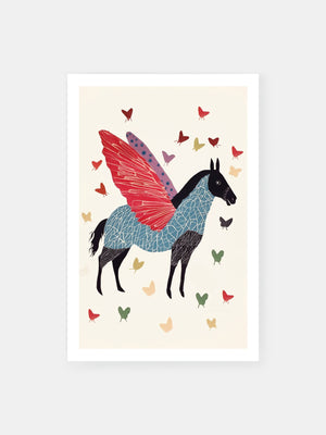Winged Horse Poster