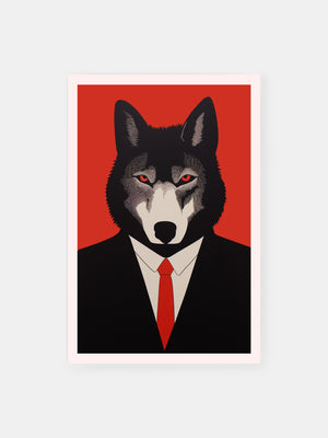 Wolf Executive Fashion Poster